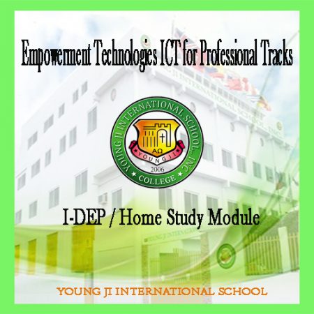 Empowerment Technologies ICT for Professional Tracks